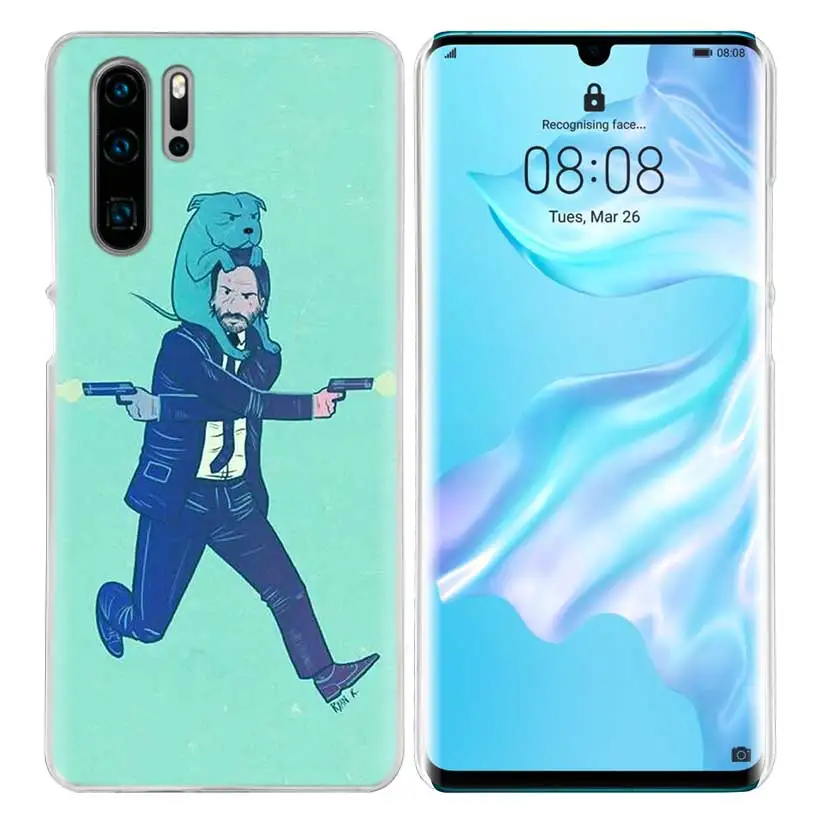 Чехол John Wick для huawei P20 P Smart Z Plus P30 P10 P9 P8 mate 10 20 lite Pro жесткий чехол PC Fundas Capa чехол для телефона - Цвет: 03