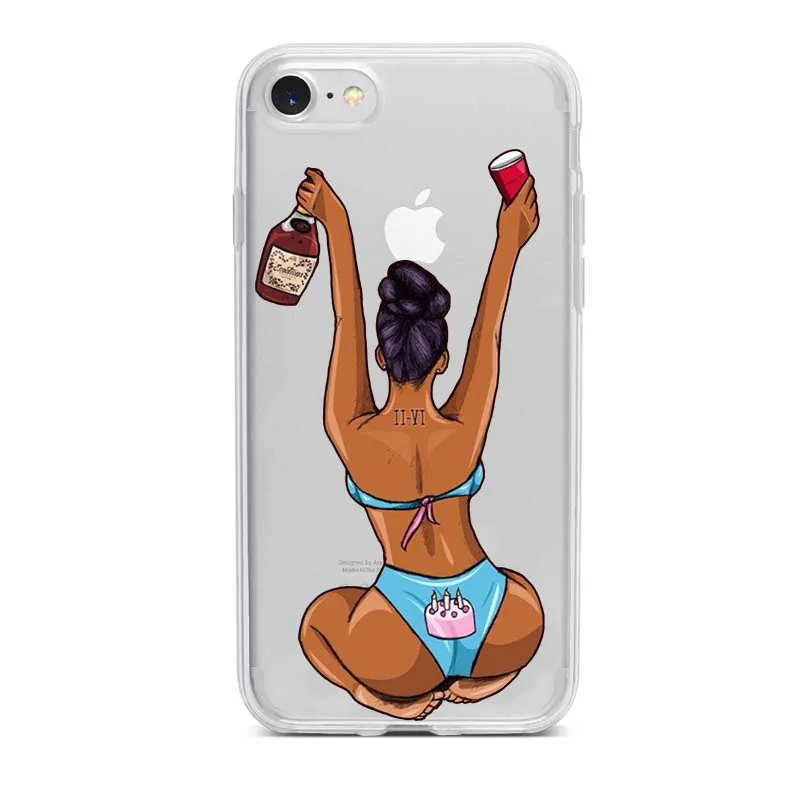 MAKE MONEY Not Friends Kash Black head Girl Fundas чехол для iPhone X XR XS Max 8 7 6s Plus Мягкий Прозрачный