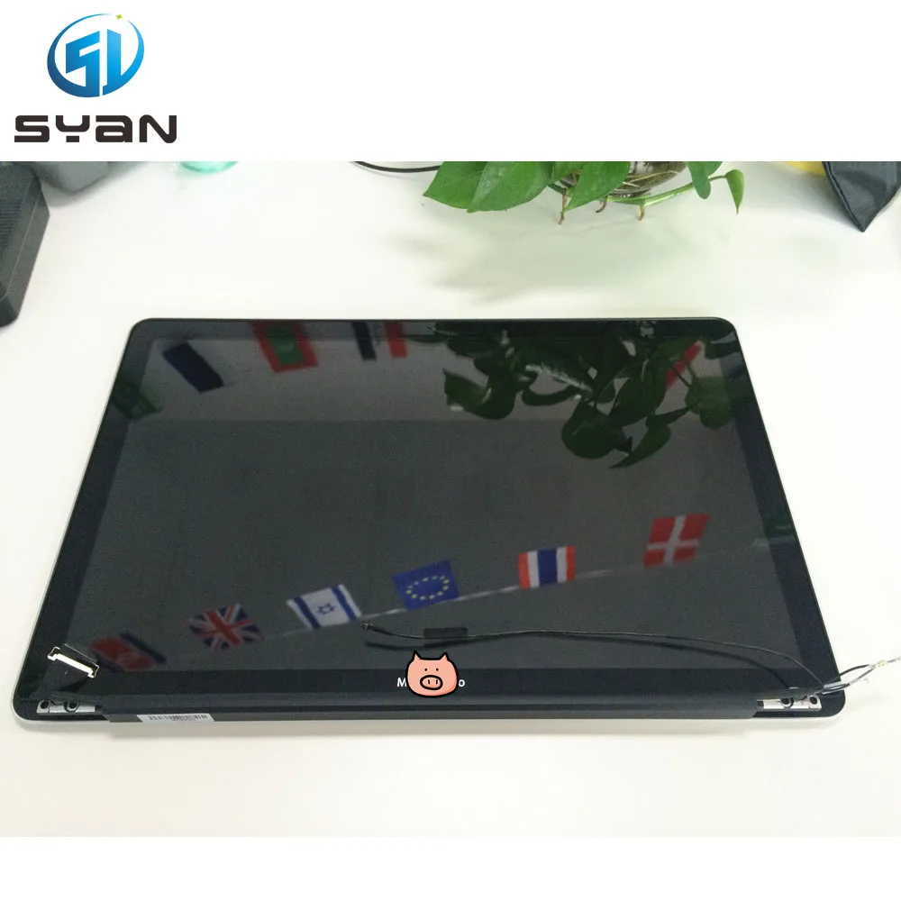 Полный ЖК экран для Macbook Pro A1286 светодиодный со стеклянным дисплеем в сборе 2012