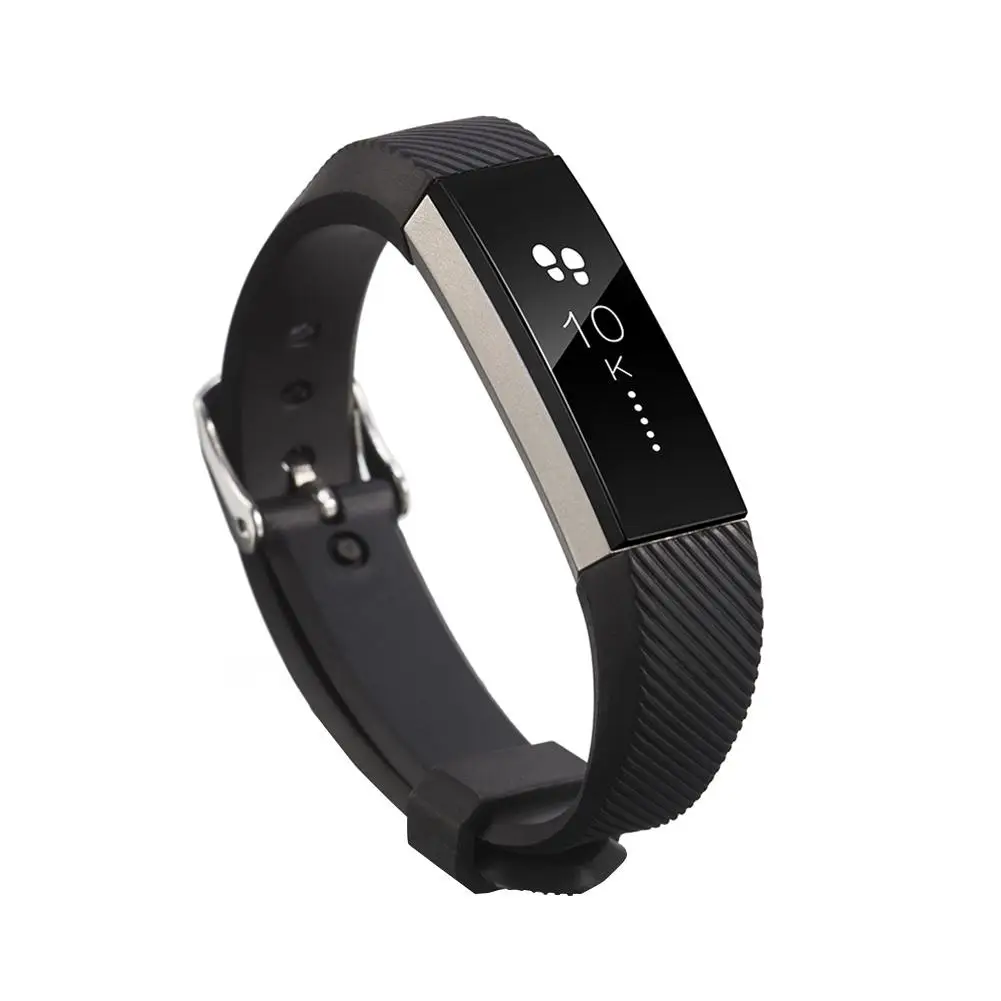 Мягкий силиконовый безопасный Регулируемый Браслет Для Fitbit Alta HR Samrt сменный