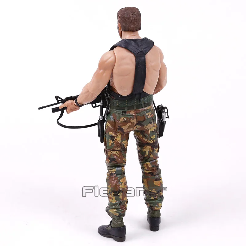 NECA PREDATOR 30th Anniversary Jungle Patrol encoming excussion Маскировка голландский Охотник за джунглями Unmasked Demon фигурка 18 см
