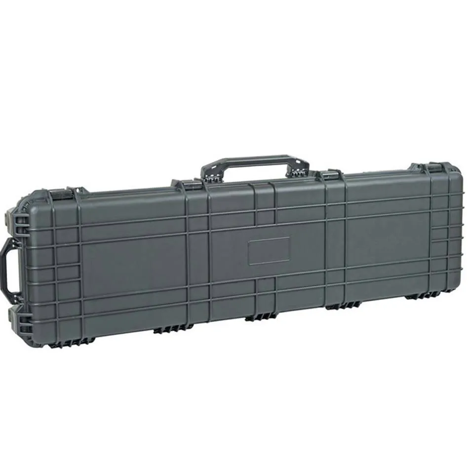 Internal 1066*343*133mm waterproof shockproof hard plastic long case with pick pluck foam