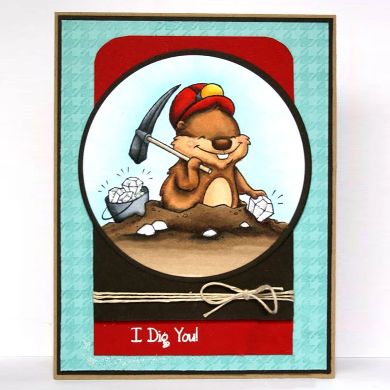 Прозрачный штамп с изображением арахиса сделай сам скрапбукинг силиконовый