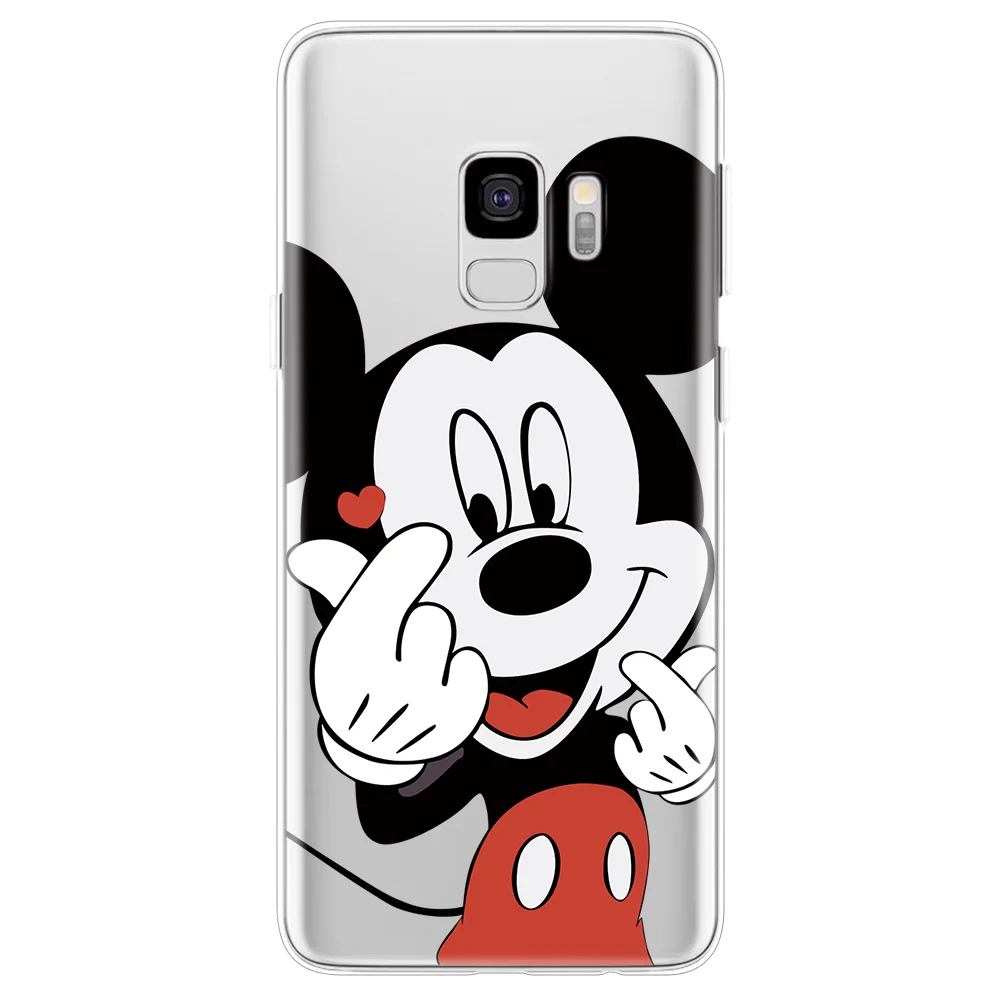 mqbx2 Милый прозрачный чехол из ТПУ с рисунком для samsung Galaxy S6 S7 Edge S8 S9 S10 Lite Plus S10e чехол для samsung Galaxy S10 Plus чехол - Цвет: mqbx2