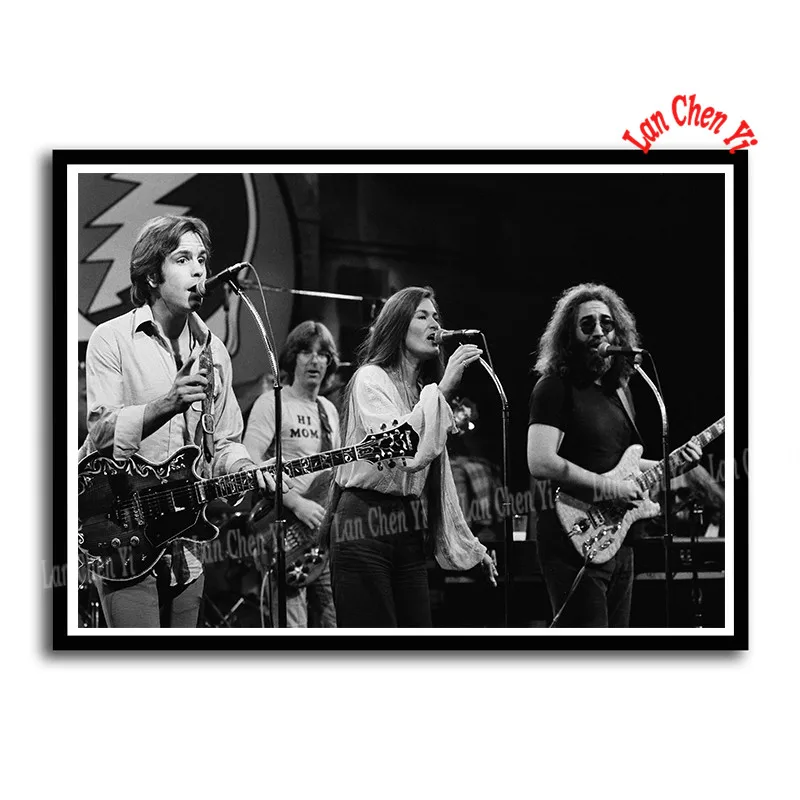 The Grateful Dead рок-музыка с покрытием бумажные плакаты настенные стикеры домашний Декор постер для бара/кафе 42*30 см