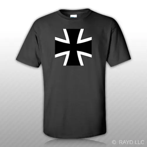 Немецкая футболка Air Force Roundel Бесплатная наклейка Luftwaffe Германия DEU DE|Мужские