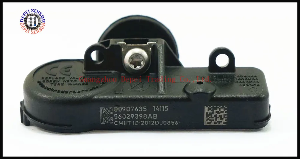 Датчик давления в шинах DPQPOKHYY (x1)TPMS подходит для OEM 56029398AB CHRYSLER JEEP DODGE RAM 433 МГц|sensor