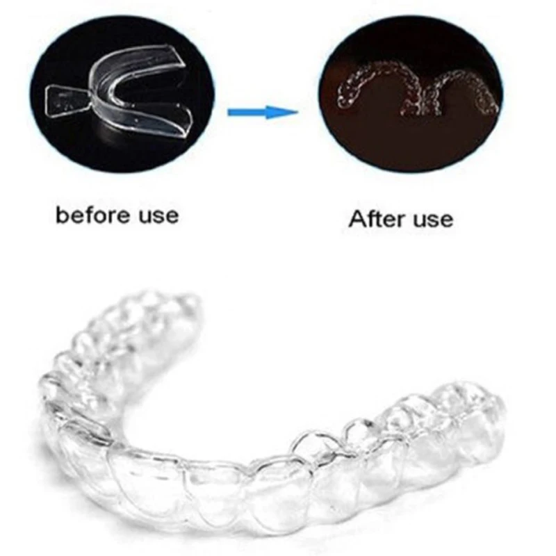 20 pcs Thermoforming Dental Mouthguard Teeth Whitening Trays Bleaching Tooth Whitener Mouth Guard Care Oral Hygiene | Красота и