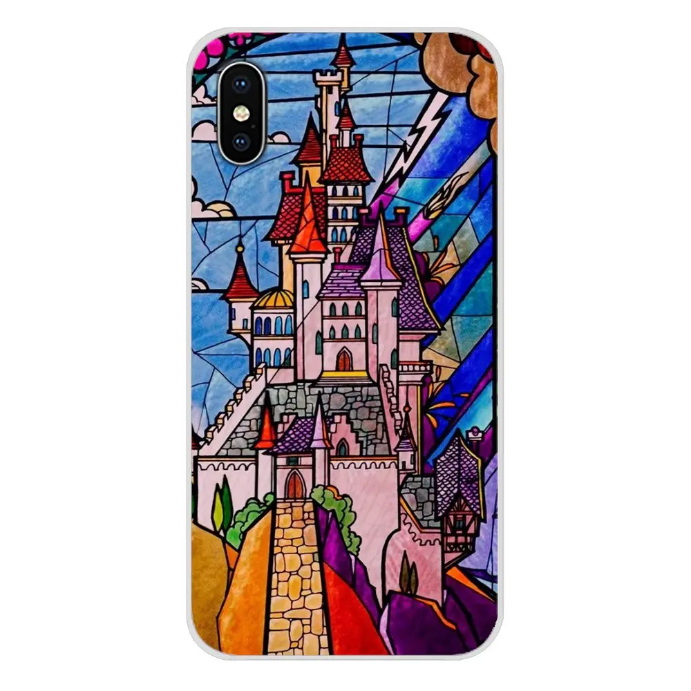 Мягкие прозрачные чехлы для Xiaomi Redmi 4A S2 Note 3 3S 4 4X5 Plus 6 7 6A Pro Pocophone F1 Beautiful Beauty And The