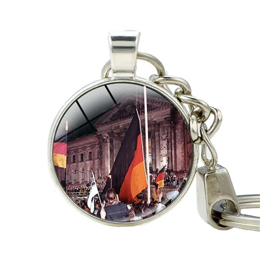 Новое прибытие день немецкого единения в Германии брелок ручной работы