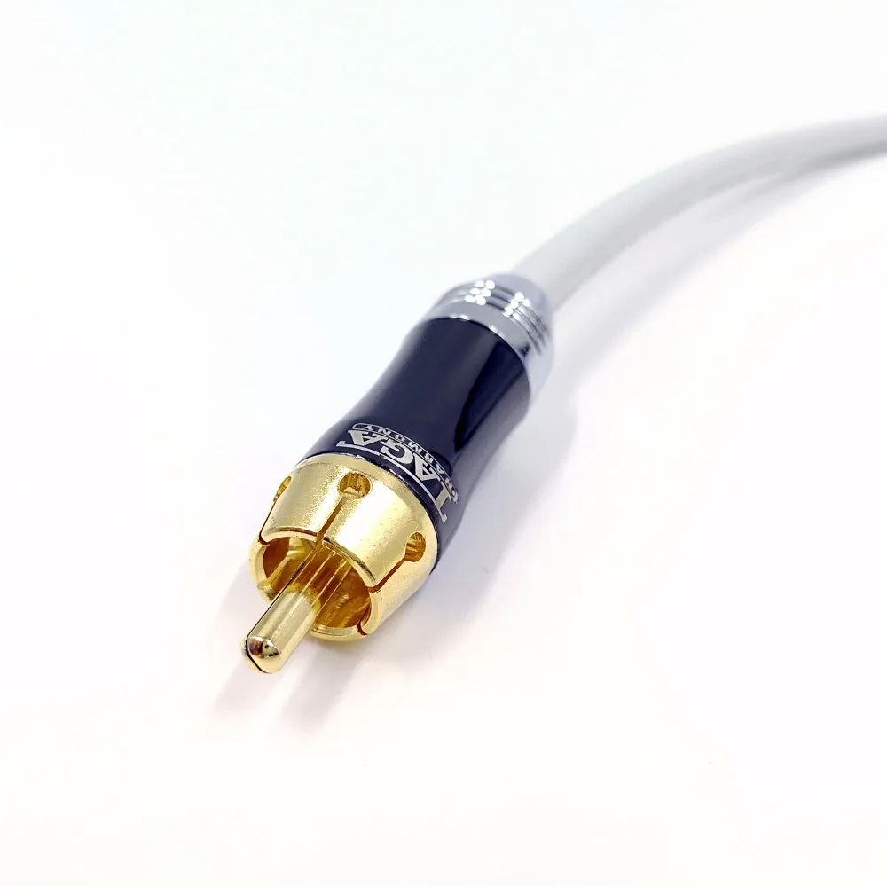 Taga/Harmony TAVC SY Audiophile HiFi OFC сабвуфер Y кабель RCA кабель|rca cable|subwoofer y cablecable rca |