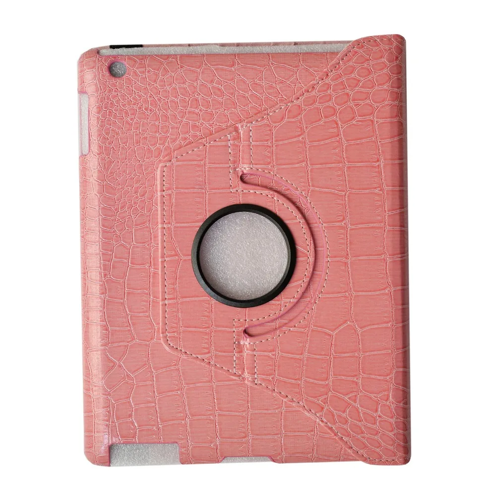 Чехол для планшета для Apple ipad 2 3 4, старая модель, 360 вращение, Крокодиловая Кожа, защитный рукав, поворотный Чехол, оболочка для ipad 2/3/4