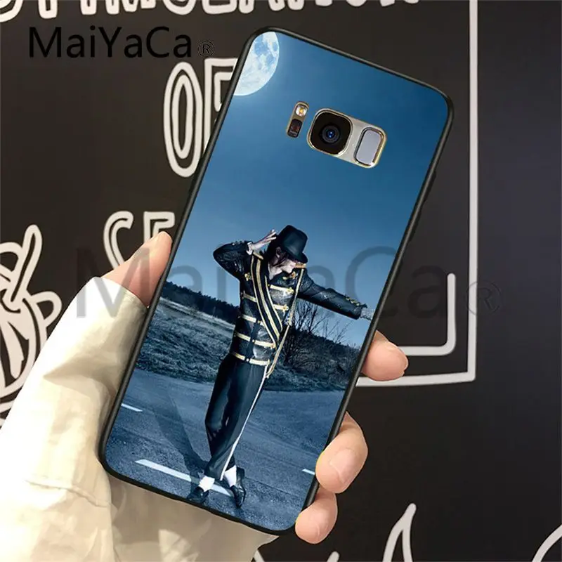 Чехол MaiYaCa Michael Jackson Music для Samsung S5 S6 S7 Edge S8 Plus чехол S9 | Мобильные телефоны и