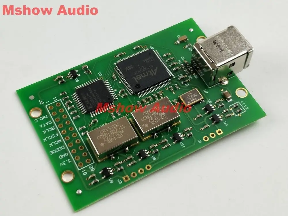 Amanero USB ies модуль PCM combo384 модуль DSD512 обновлен с кристек CCHD-957