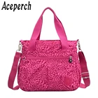 Наплечная Сумка ACEPERCH, нейлоновая, водонепроницаемая, многослойная