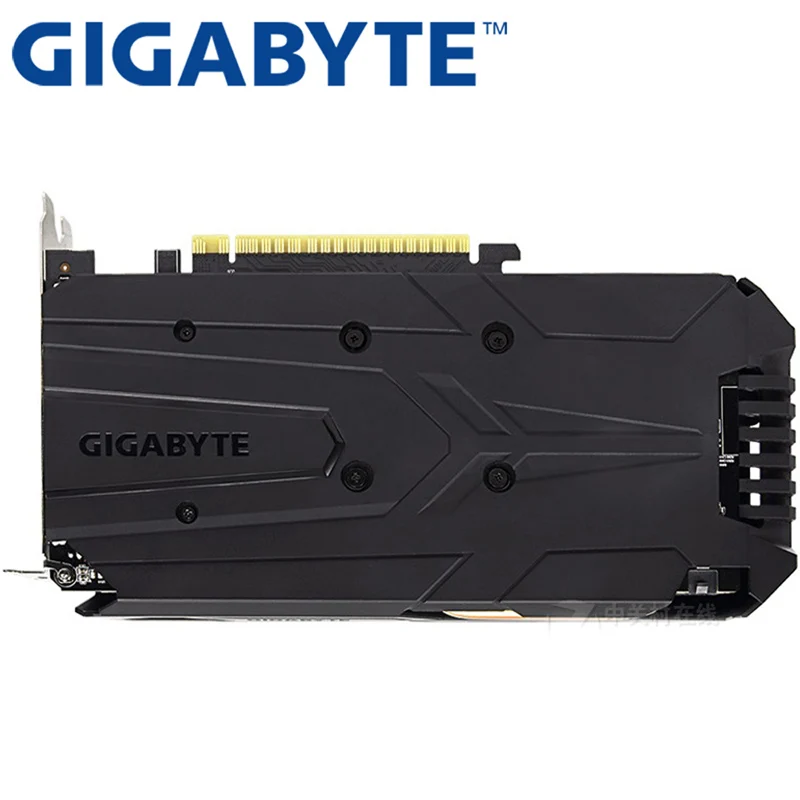 GIGABYTE, оригинальная Видеокарта GTX 1050 TI, 4 Гб, 128 бит, GDDR5, видеокарты для nVIDIA, VGA карты, Geforce GTX 1050Ti, используется игра
