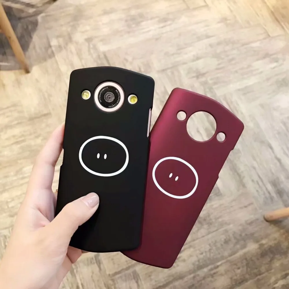 Для meitu M6 T8 M8 модные противоскользящие личность pig nose Измельчить жесткий корпус