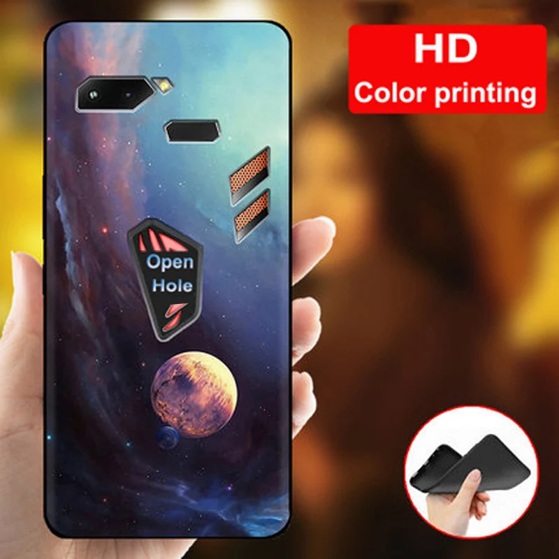Для ASUS ROG Phone ZS600KL чехол звездная звезда ультра-тонкий мягкий силиконовый чехол для ASUS ROG gameing Phone Z01QD funda capa