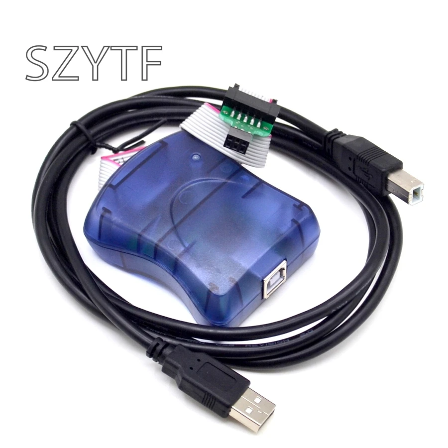 AVAT AVRISP mkII XP2 AVR ISP mk2 USB программатор поддерживает Studio 4 &amp 5 6 7 STK500 | Электронные