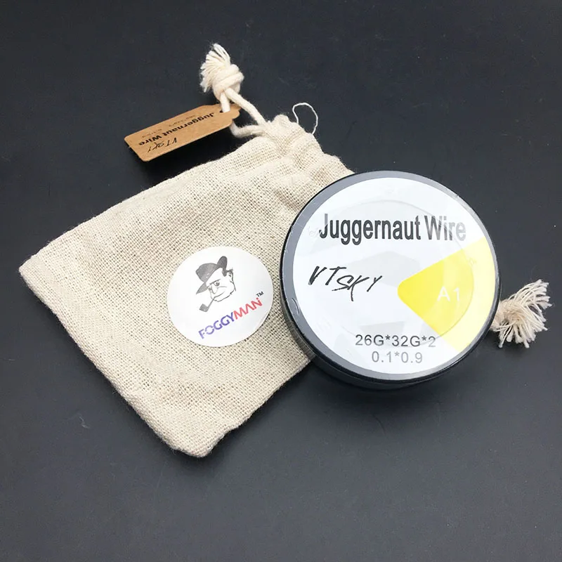 Foggyman 5 м/ROll Отопление провода Клэптон чужой плавленого для электронных сигарет RDA