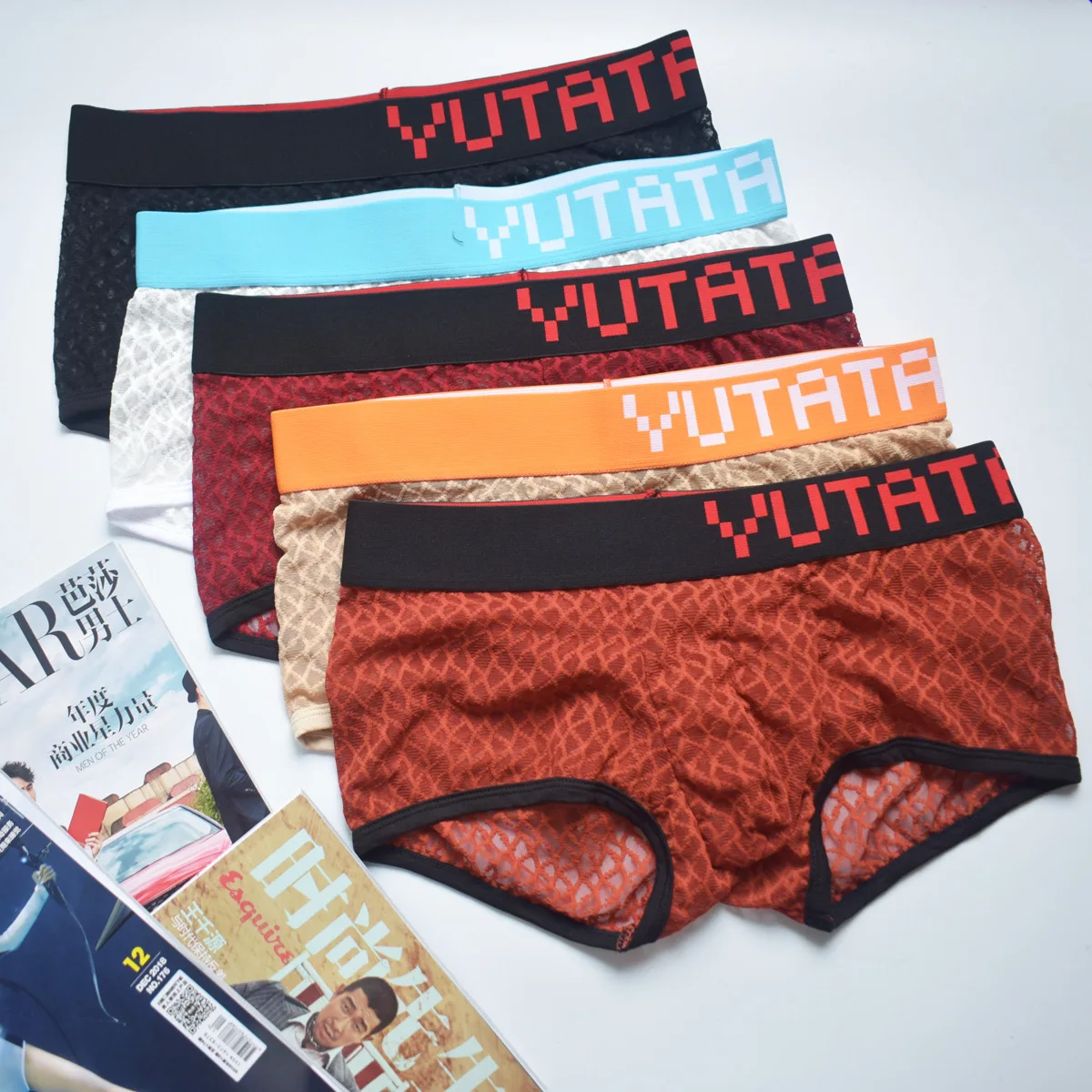 Трусы для секса мужские боксеры дышащие быстросохнущие трусики интимное