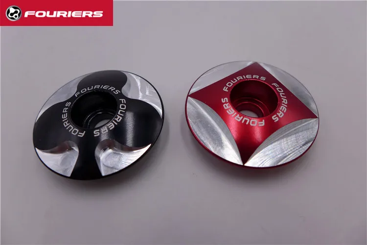 FOURIERS TC-S004/S005/S006/S007 легкий стержень верхней крышки покер логотип ЧПУ для MTB и шоссейного велосипеда