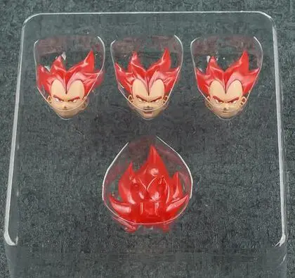 Demoniacal fit костюм для SSJ красный Бог Вегета аксессуары изготовленные на заказ headsculpt головы и волос набор 1/12