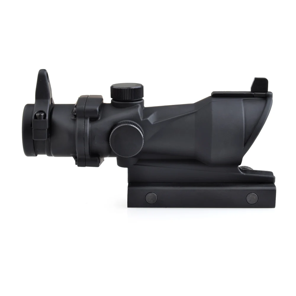 Acog 4X32 прицел с железным креплением телескопический оптический снайпер Охота