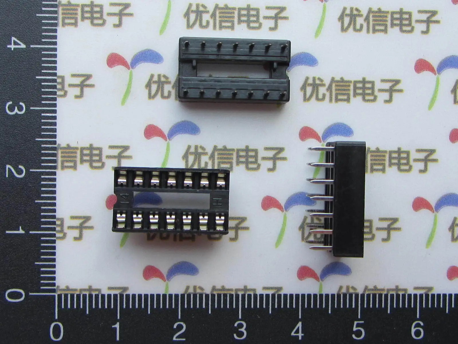 Бесплатная доставка 14P IC адаптер/IC Разъем/чиповая база/IC seat. | Электронные