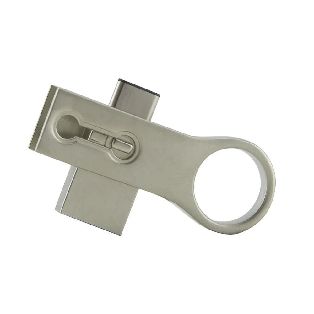 CHYI type-C вращение USB3.0 Флешка высокая скорость флешки 64 ГБ 32 16 Memory Stick водостойкий U