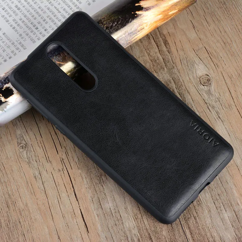 Чехол для nokia 8 5 3 funda роскошный винтажный кожаный чехол с мягким силиконовым