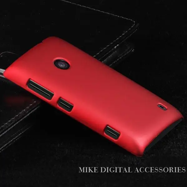 New Hot Selling High Quality Multi Colors Luxury Rubberized Matte Hard Phone Case Cover For Nokia Lumia 520 |