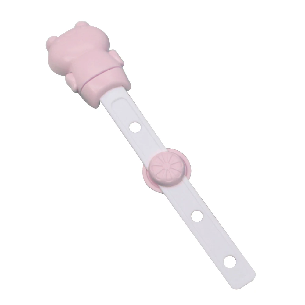

1Pcs Children Locking From Doors Drawers Baby safety child long lock Protector Child Cabinet locking Plastic Lock Protection
