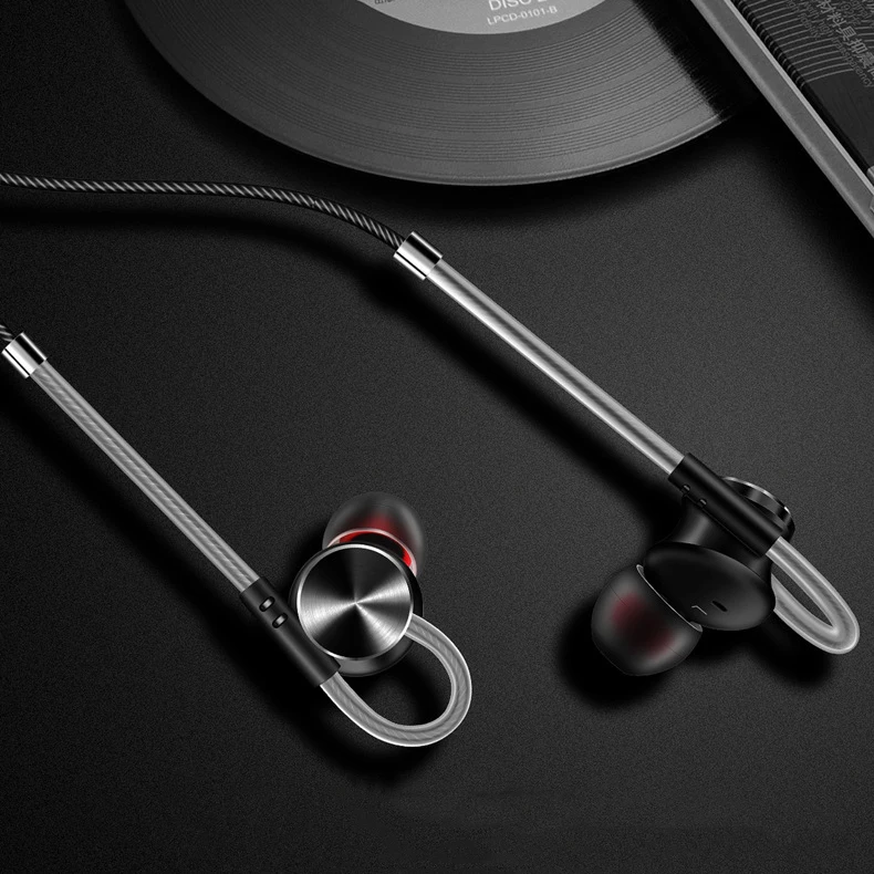 HAOBA In Ear наушники проводные с микрофоном 3 5 мм для Iphone Xiaomi телефон ноутбук