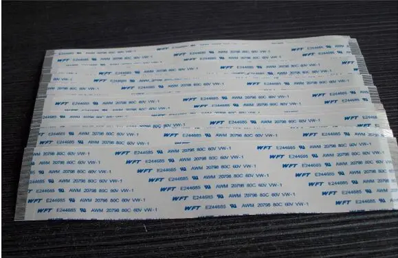 

CUSTOMIZED ORDER : Flat Flex ribbon FFC cable 4 - 80 pin 30 - 1000mm long pitch 0.5mm 0.8mm 1.0mm 1.25mm awm vw-1