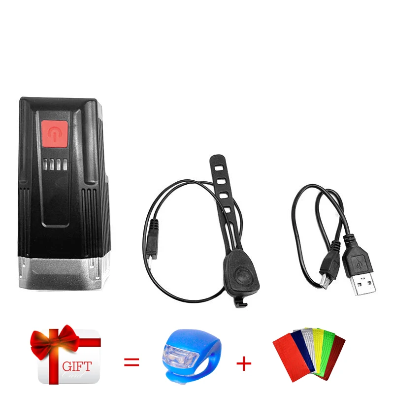 Велосипедный звонок Сигнализация Велосипеды светильник usb Светодиодная лампа