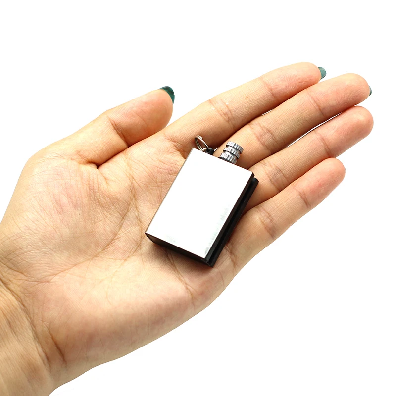 NZBZ. Hot Portable Bottle Shaped Tool Flint Fire Starter Matches Lighter Kit Cigarette Smoking for Outdoor NO OIL Gift | Дом и сад