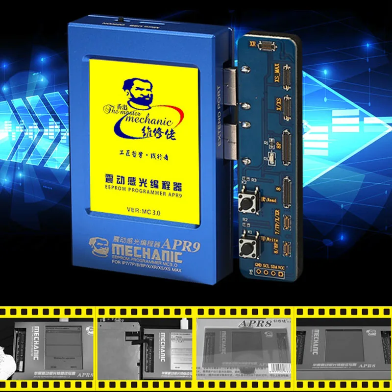 Механик APR9 ЖК экран Photoreceptor программист для IP 7P 8 8P X XS MAX XR