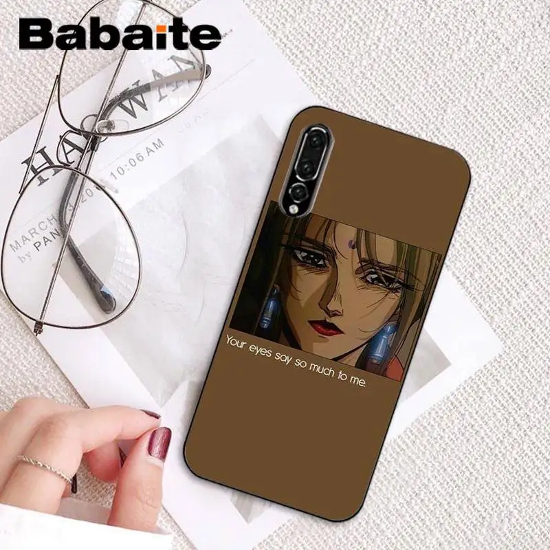 Мягкий чехол для телефона Babaite с красивыми мультяшными глазами из Аниме Девушки