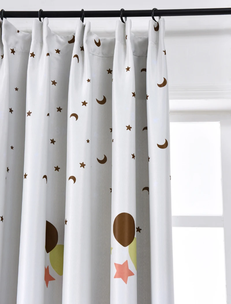 Короткая детская комната занавеса кухня Cortinas затемненные оконные занавески s для гостиной ткань может настроить rideaux PC025& 30