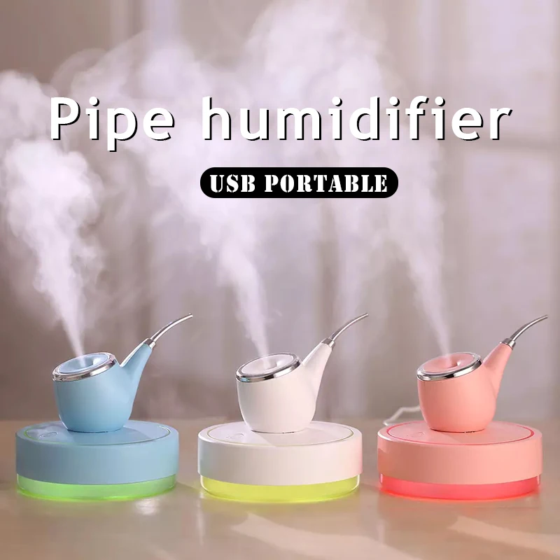 2019 Drop Shpping LED USB Aromatherapy Humidifier Universal Portable Breathing Lamp Mist Maker for Office | Бытовая техника