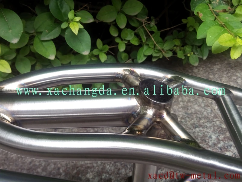 Рама велосипеда XACD рама BMX из титана bmx по индивидуальному заказу|bicycle frame carbon