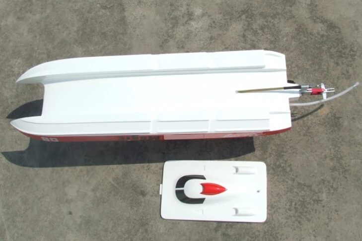 DTRC E32 Гепард бесщеточный RC лодка/катамаран/Кошка Лодка с мотором 3674 1860KV/120A ESC/3 кг