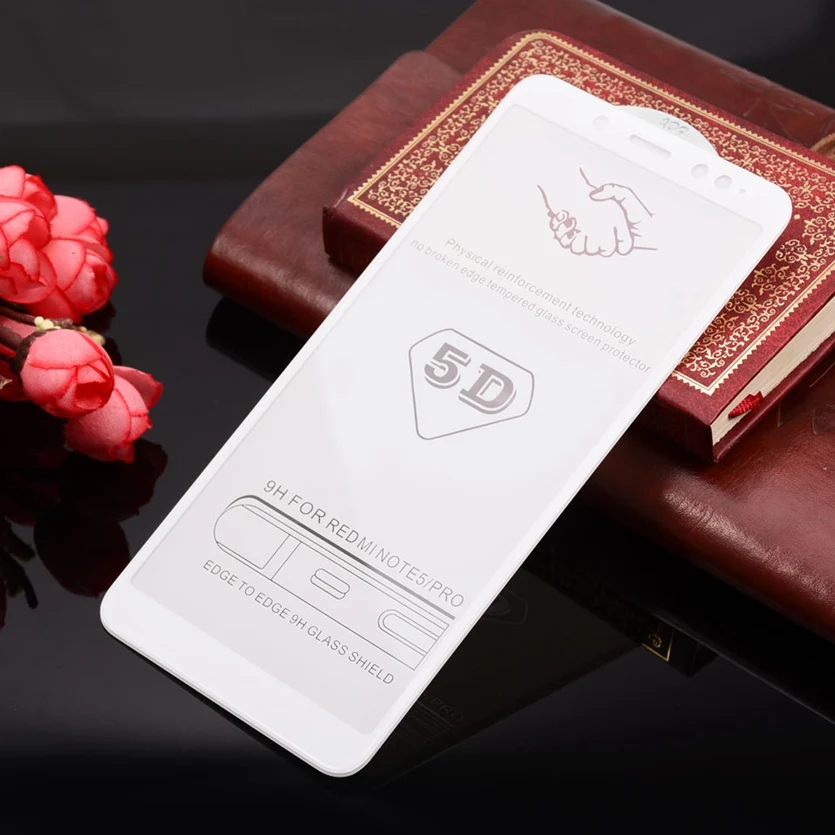5D стекло для Xiaomi Redmi Note 5 Pro защита экрана 9 H полное покрытие Xiomi Note5 закаленное