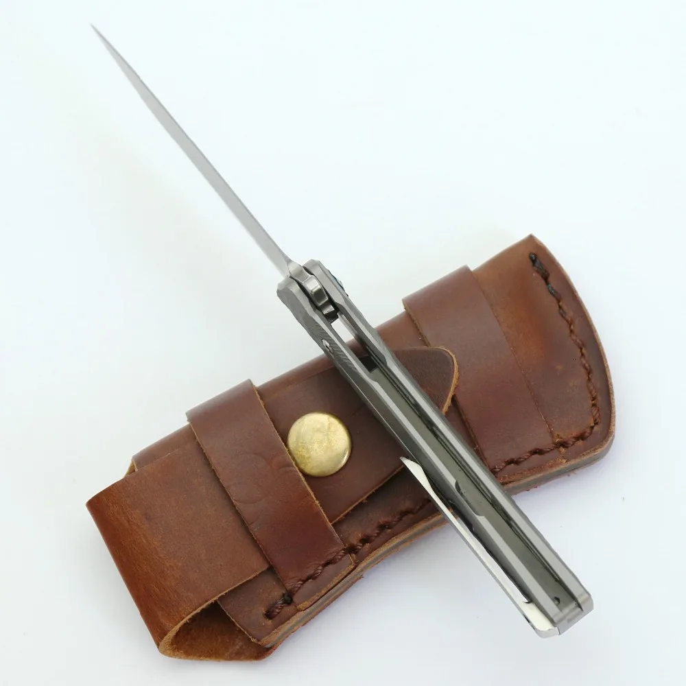 LOVOCOO оригинальный S35VN Flipper складной нож для ежедневного использования Титан ручка