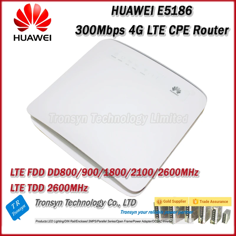 Новое поступление оригинальная разблокировка 300 Мбит/с HUAWEI E5186S-22A 4G LTE WiFi CPE