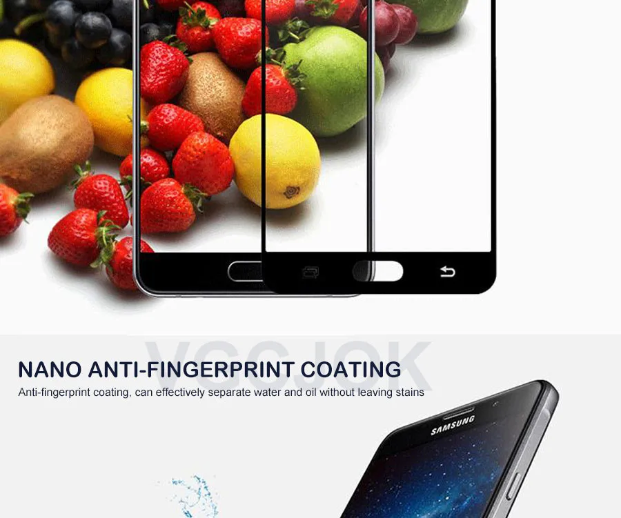 3D 0,22 мм закаленное стекло для samsung Galaxy A3 A5 A7 A5 A7 A6 A8 Plus Защитная пленка для экрана
