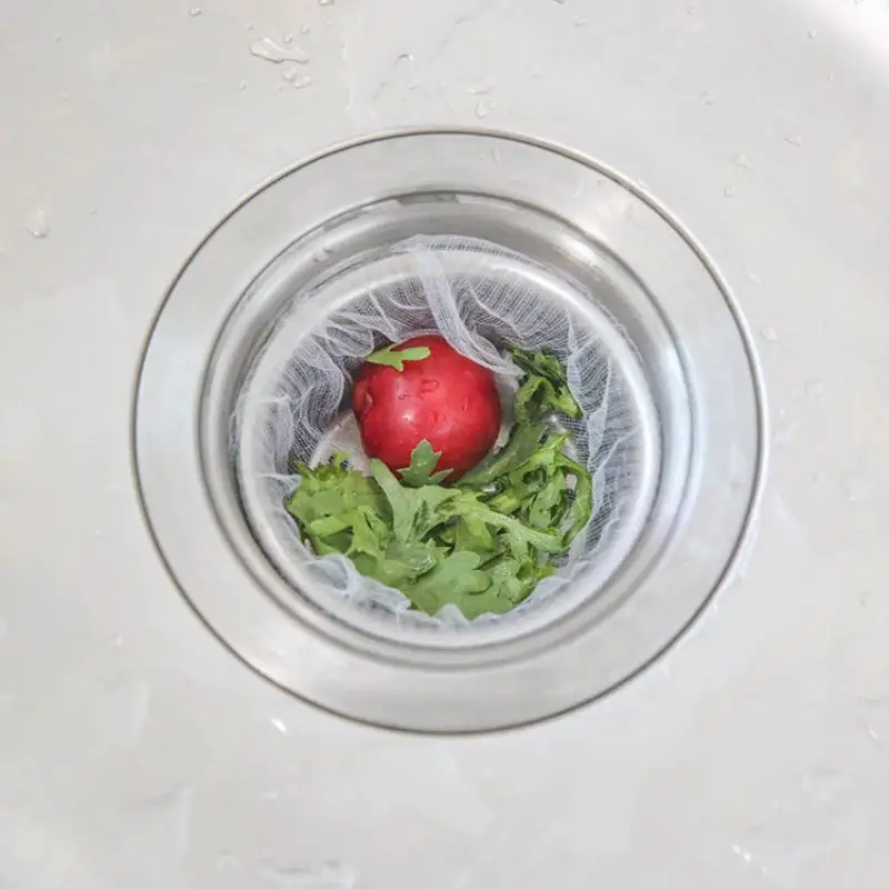 

30/100 шт. фильтр для кухонной раковины, мешок для мусора, слив для бассейна, фильтрующие фильтры против засорения