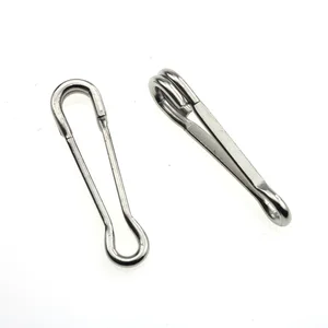 Rompin 20 шт.лот рыболовный вертлюжный крючок с застежкой Гавайская застежка для ловли окуня на карпа рыболовные приманки скоростные зажимы аксессуары