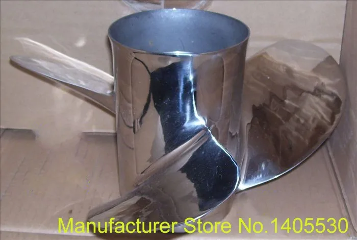 stainless steel Propeller for Tohatsu Yamaha outboard Motor 2 stroke 60-75HP 4 90-115HP 15 inch 13 3/4*15-F | Автомобили и